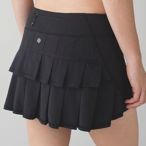 lululemon pace setter pleated tennis skirt